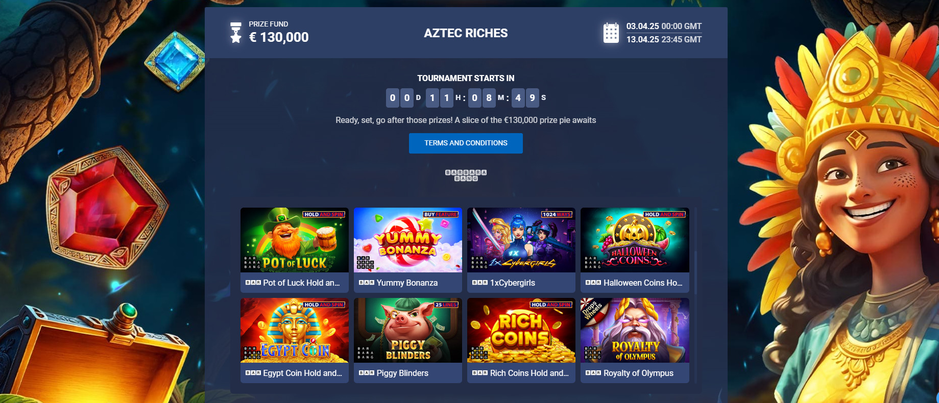 Aztec-Riches-1xBet