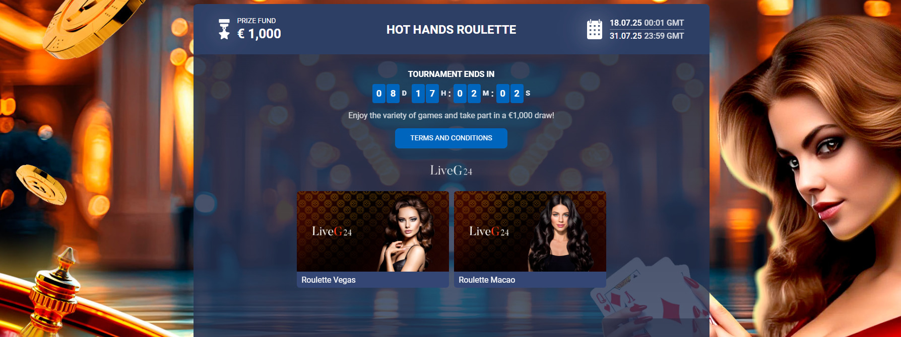 Hot-Hands-Roulette-1xbet